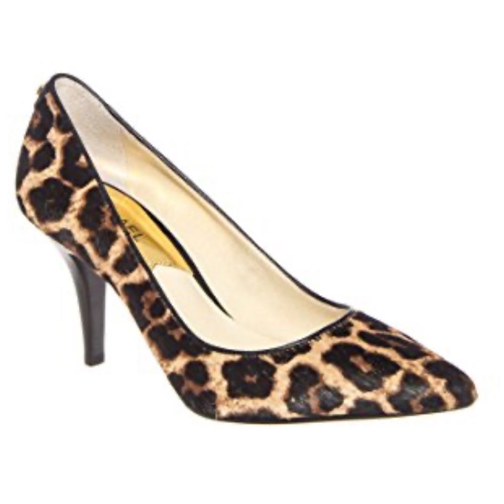Michael Kors Leopard Print Women's Shoes calfskin